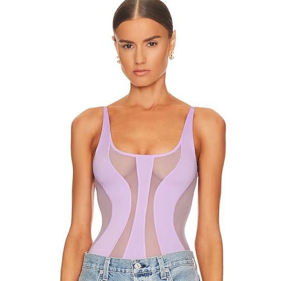 REVOLVE Tops - x REVOLVE Twist Bodysuit in Purple
OW Collection NEW